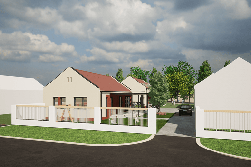 Győrújbarát, Dupla ház 2023