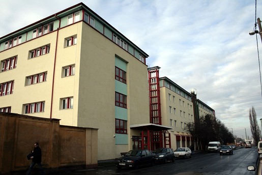 Győr, Mészáros Lőrinc utca, Külső Egyetemi Kollégium
